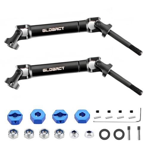 Arbre de transmission arrière CVD en acier GLOBACT 1144 pour Traxxas Slash 4X4 1/10
