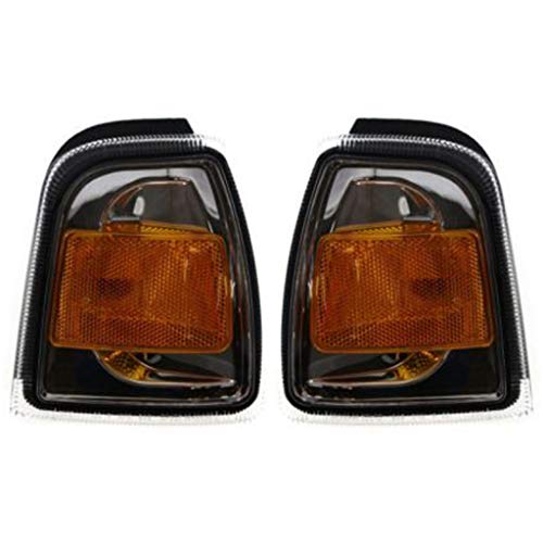 CarLight360: For Ford Ranger Turn Signal/Parking Light 2006-2011 Pair Driver and Passenger Side w/Bulbs DOT Certified Replaces FO2530171 + FO2531171