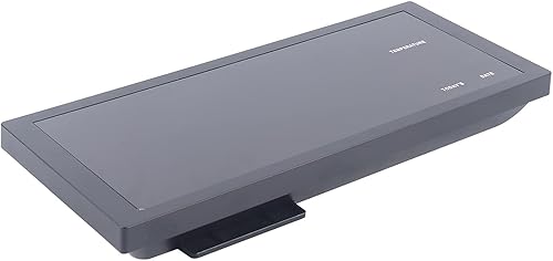 Miniatura 3 de Reloj de pared digital LED de 14.37 x 5.9 x 1.77 pulgadas, 100-240 V, calendario de pantalla grande, termómetro electrónico, con adaptador de