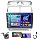 Salida y Entrada: Para su accesibilidad, agregamos numerosas entradas y salidas para este autoradio Android para Peugeot 307, con entrada de audio y video, entrada para cámara de visión trasera, entrada USB dual (admite unidad flash USB y carga de teléfono USB), entrada de micrófono externo y salida de subwoofer