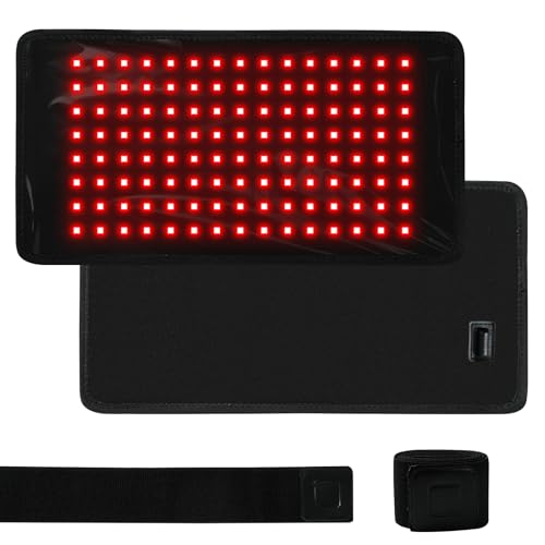 Red Light Therapy Pad for Body, 3-in-1 LED 660nm & 850nm Infrared Light Therapy Pad for Dogs, Shoulder, Back, Knee.with Timer Controller Gift for Women Men