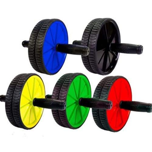 Roda Abdominal Mbfit Exercício Treino Dupla Mb57123 Tamanho:Único;Cor:Preto