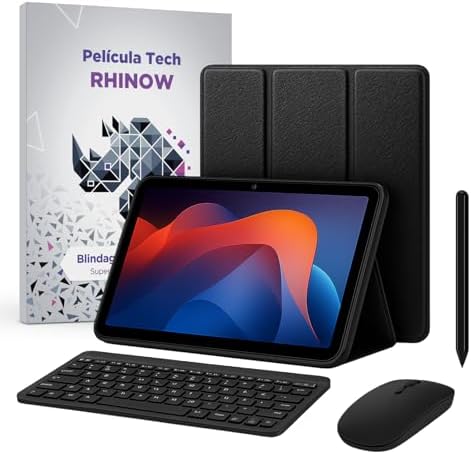 Kit Capa Slim para Xiaomi Redmi Pad 2: Película de vidro + Caneta...