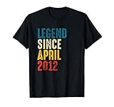 Photo Gallery vintage legend since april 2012 - 9 year old boys birthday maglietta Photo Gallery vintage legend since april 2012 - 9 year old boys birthday maglietta