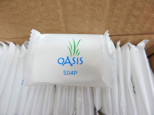 Oasis #0.5 oz Facial Soap Bar (SMALL) for Hotel and Motels (1000 Pack)
