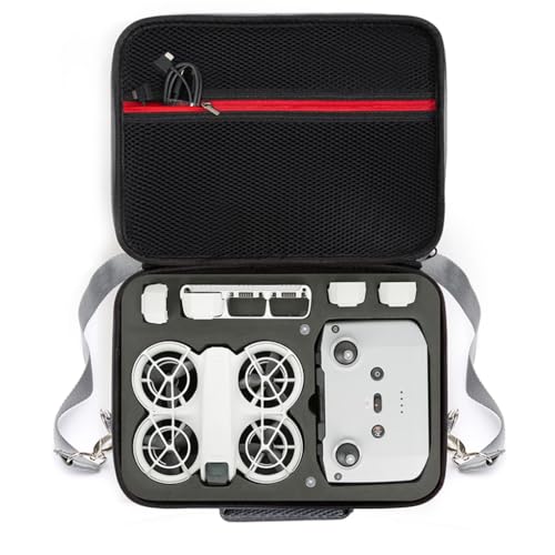 Bolsa de hombro de protección con interior acolchado para accesorios y cables 5