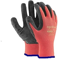 Guantes Para Albañil Precio Ogrifox - 24 pares de guantes de trabajo con recubrimiento de látex seguro, resistentes, para jardinería y albañilería