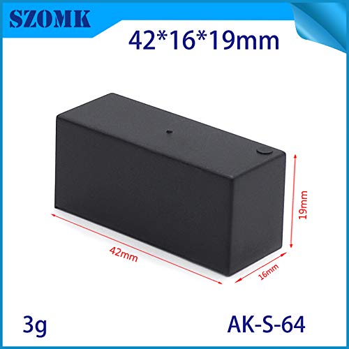 Gimax standard plastic enclosure for electronics equipment housing 50 pcs, 421619mm plastic enclosure box instrument control box