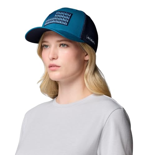 Image of Columbia Unisex Adult PFG Logo Mesh Ball Cap