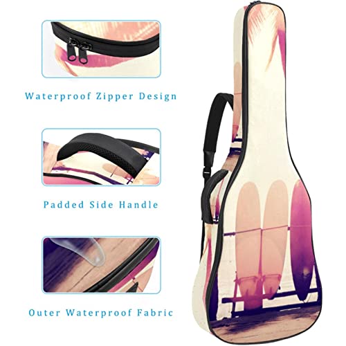 Hondank Housse de protection épaisse en éponge imperméable pour guitare acoustique, électrique, basse, guitare classique… - Les Beatles, Paul McCartney, John Lennon, RIngo Starr, George Harrison Hondank Housse de protection épaisse en éponge imperméable pour guitare acoustique, électrique, basse, guitare classique… – Image 5