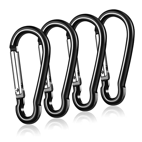 BONWIN Flag Pole Ring Replacement Carabiner Clips | 4 Pcs