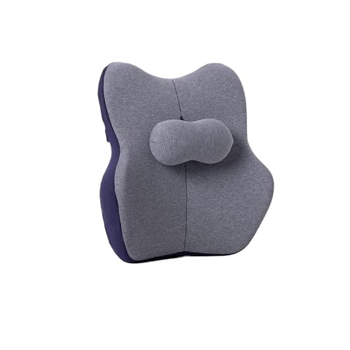 MQPALZKD Office Cotton Waist Protection Slow Rebound Backrest Lumbar Pad