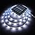 Solar LED Strip Lights Outdoor Waterproof 19.6FT 180 LED White Solar Powered LED Rope for Outside, Garden, Swimming Pool Stair Step Gazebo Canopy Back Christmas Accent Lighting (Upgraded Version)