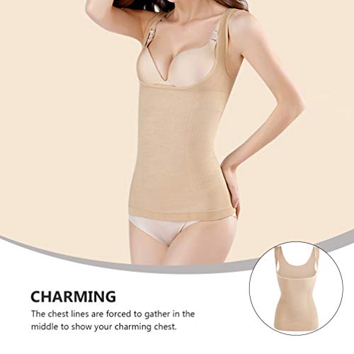 EXCEART Colete Feminino Modelador de Cintura Modelador de Corpo Sem Costura Controle de Barriga Trei