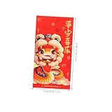 POPETPOP 20個蛇年のお年玉袋 春節 蛇デザイン レッドパケット 運勢向上と幸運を贈る中式封筒 結婚式 祝い事用 簡単に使える実用的なデザイン