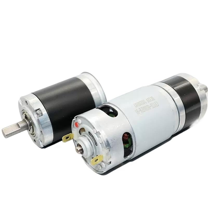 12v24v -775DC Reducer Motor Planetary Gear High-Power High Torque Micro Speed Regulating Low-Speed Motor(85 RPM_24V)