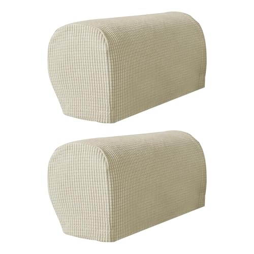 Bsbkoj Fundas elásticas para brazos, fundas para el sofá, fundas lavables, protectora para el descanso, protector de apoyo, protector de apoyo, fundas para sillas de sofá, fundas para el