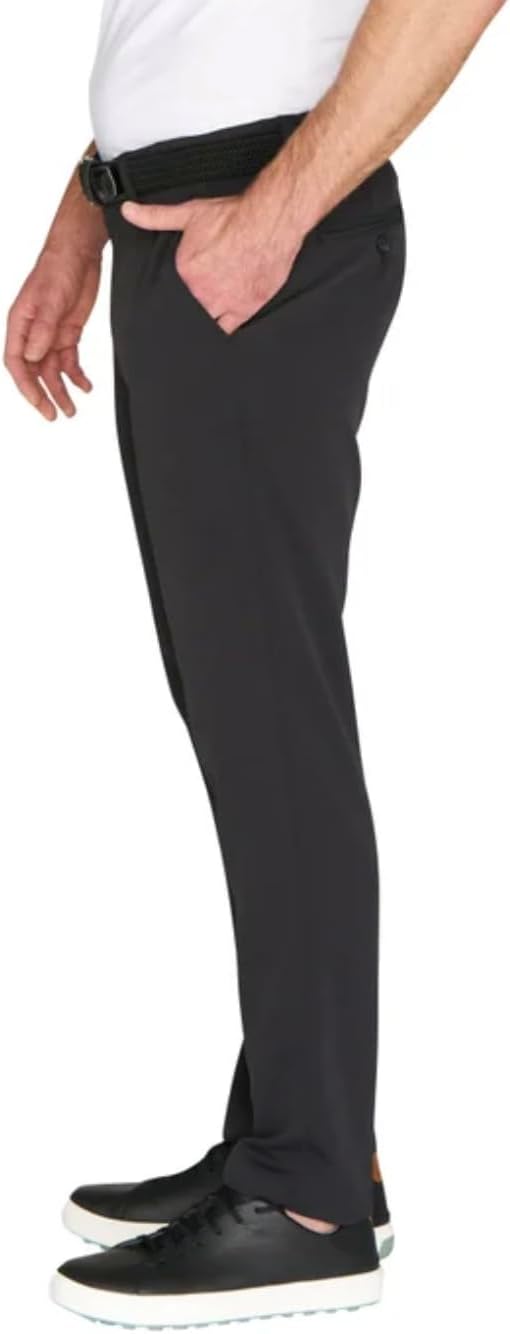 Greg Norman Men's Textured Performance Stretch Chino Pant - Image 2