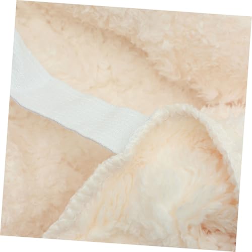 Manta para sofá de poliéster beige individual Toyvian funda protectora de salón 5