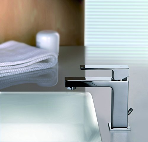 ELLE wastafelarmatuur Paffoni EL075 met afvoergarnituur 1 1/4 - verchroomd - met afvoergarnituur