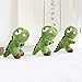 caralin Cute Plush Cartoon Brooch Little Dinosaur Brooch Stereoscopic Animal for Doll Cartoon Badge Pin Fashion Jewelry Gifts Plush, Green