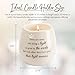 Pavilion Gift Company - 'In Memory, Light Remains' 19176 - White Ceramic Candle with Soy Wax in a Delicate Floral Scent, Thoughtful Sympathy, Remembrance, and Condolence Gift - 8 Ounces