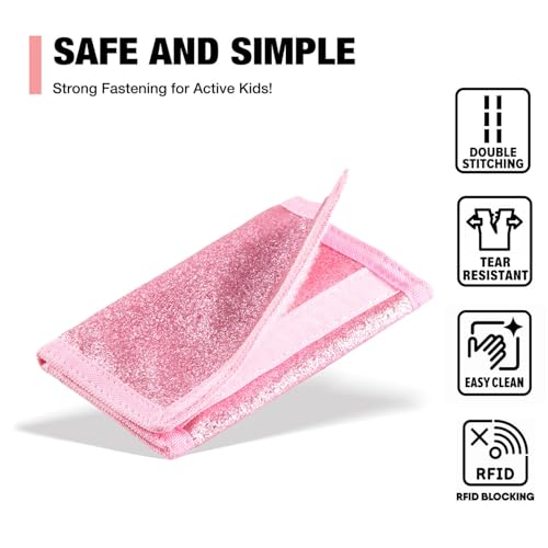 Image of Kids Wallet, Little Girls Wallet for Kids, Small Kids Wallet for Girls Zipper, Teen Wallet for Teen Girls, Rainbow Wallet with Magic Sticker, Novelty Childrens Wallet with Coin Pocket