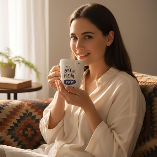 Image of U.P.C. U.P.C.Milk Mug Set of 2 | Ceramic & Bone China Coffee Milk Cups | Designer Printed Tea Coffee Mug Set | Large Capacity Milk Mugs | Microwave Safe Cup Set | Kitchen Drinkware Gift Set