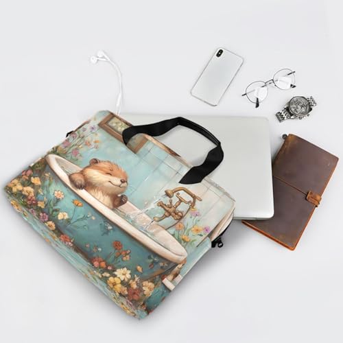 Funda para portátil 15.6 pulgadas con asa y correa miniatura 7