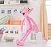 WMYWBYT Nettes Tier Klassische Zeichentrickfigur Rosa Panther Plüschtier Gefüllte Puppe, Weihnachtsgeburtstagsgeschenke Für Kinder Kinder 1St. 80Cm