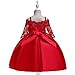 3-9 Años Vestido estampado bordado para niños vestido de falda falda princesa...