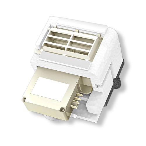 Upgraded For 242303001 frigidaire damper assembly, Assembly Air Damper for frigidaire refrigerator, Compatible with Frigidaire, Crosley White Replaces EAP8746718 Fits DFH, FFE, FFH, FFS, LFS