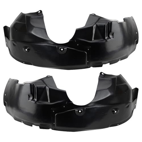Image of TRQ Front Inner Fender Liner Set Compatible with 2012-2014 Chrysler 200 CH1248161 CH1249161