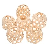 TOYZFRIENDY 6 Stück 6 teiliges kleine geflochtene Lampenschirme Vielseitige Mini Laternen Leicht...