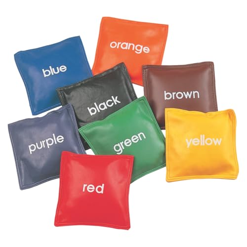 Bean Bag 5 pouces Champion Sports : lot de sachets de grains colorés