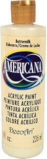 Deco Art Americana Acrylic Paint 8oz-Buttermilk, Other, Multicoloured, 236 ml (Pack of 1)