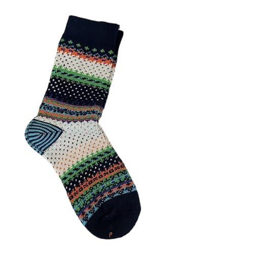 Calcetines casuales para senderismo de mujer botas montaña estilo retro 2