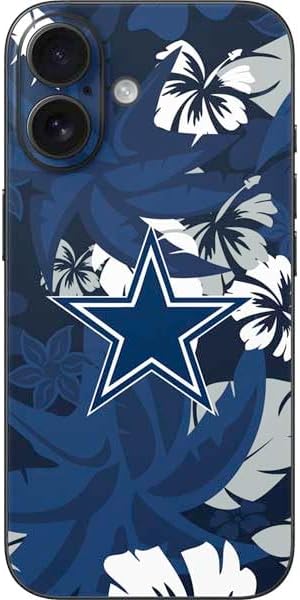 Skinit Decal Phone Skin Compatible with iPhone 16 - Officially Licensed NFL Dallas Cowboys Design