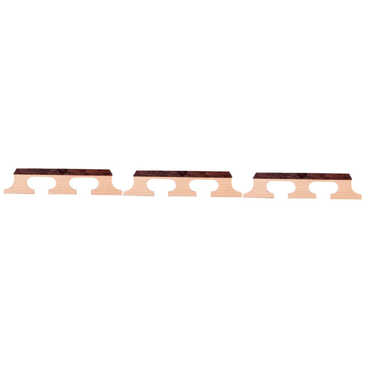 SUPVOX 3pièces Pont De Banjo Pour Cordes Accessoire Et Stable Pour Amélioration Du Pour Remplacement Vintage Et Nouvelles Constructions