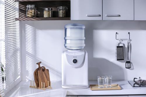 PHILIPS Bebedouro de água para galão ADD4923H, água gelada, fria e natural, com resfriamento por com