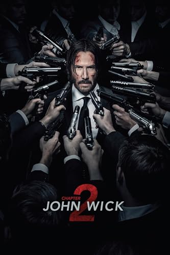 Image of John Wick Chapter 2 (2017) Movie Poster Framed or Unframed Glossy Poster (A4-210 × 297 mm Unframed)
