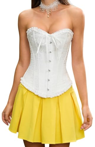 Image of SZIVYSHI 14-Bone Overbust Corset Top