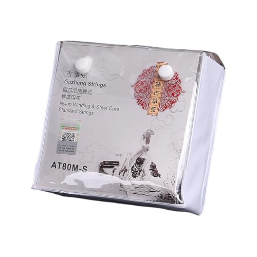 Steel Wire and Nylon Zheng String Bright Tone Nylon Winding 1-21 String Chinese Zheng Accessory