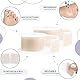 HALUTO Blasenpflaster Rolle - Silikonpflaster - Hydrokolloid Pflaster Rolle für Zehen, Fuß und Hand - Blasenstopper, Fersenpatch - Multi Use Blasenschutz