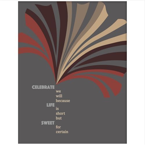 Two Step Song - Lyrics Inspired Wall Print Art Classic Rock Music Home Decor - Wall Artwork Hanging Contemporary Musical Illustration (14"L x 11"W, Print - Unframed)