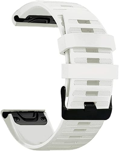 Miniatura 1 de Correa de silicona compatible con Garmin Fenix 77 Pro66 Pro55 Plus, correa de reloj de ajuste rápido de 0.866 pulgadas, correa deportiva suave y