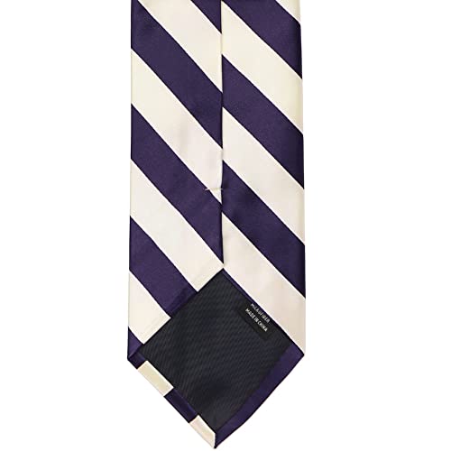 Image of tiemart Men's Striped Tie Standard Length