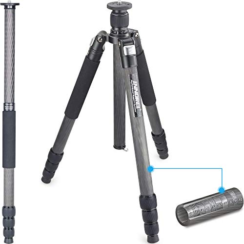 INNOREL RT85C Carbon Fiber Tripod Without Ballhead Super Professional...