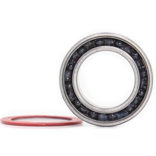 DUKUTS 17287 Hybrid Ceramic Bearing 17x28x7 mm ABEC-1 1PC Bicycle Bottom Brackets & Spares 17287RS Si3N4 Ball Bearings 17287-2RS