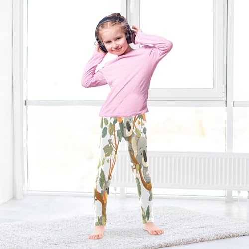 Toddler Girls Leggings Printed Yoga Pants Leggings Tree Koala for Kids4